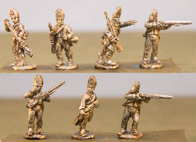 Queens Rangers Infantry with Command
